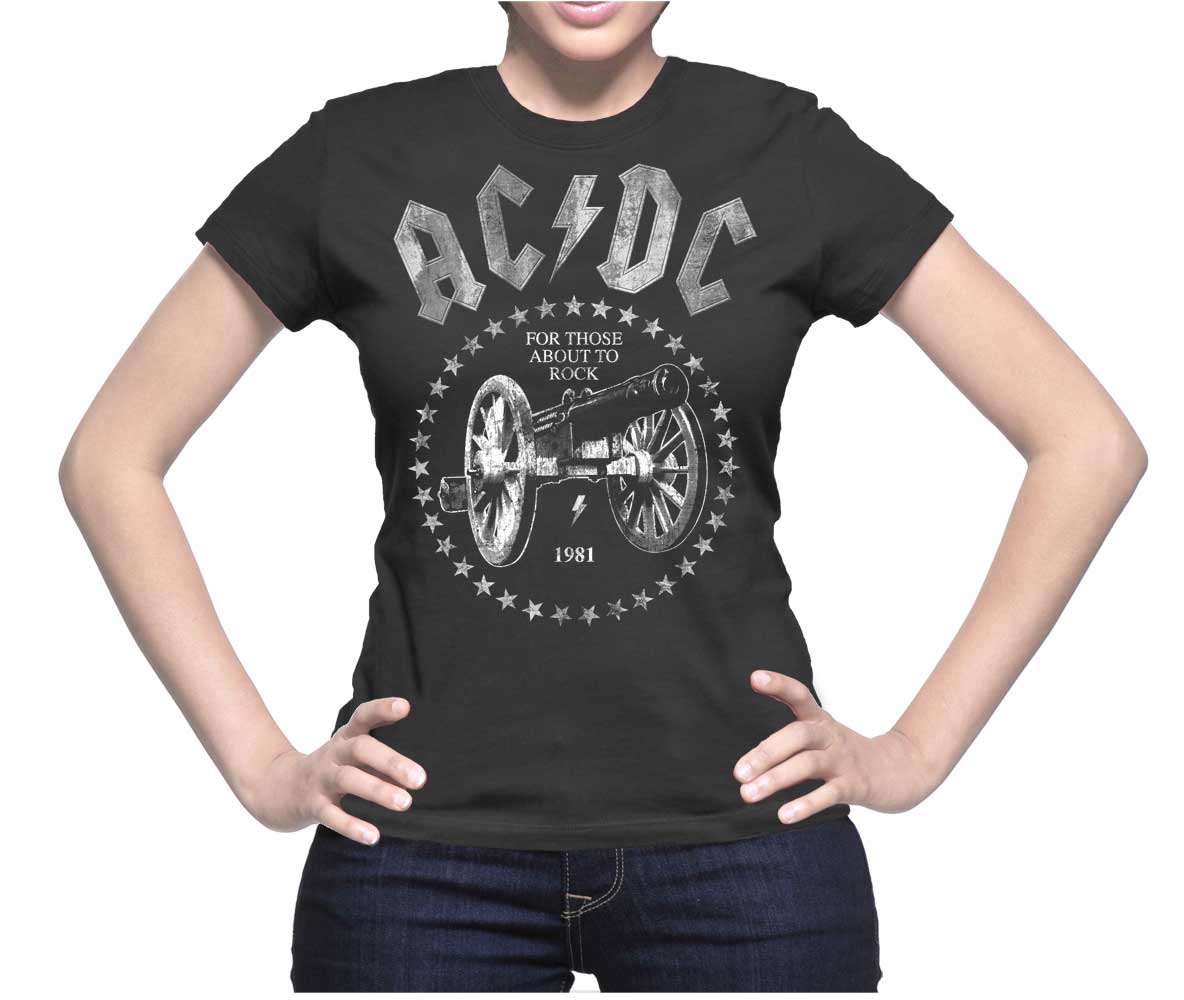 Ac/Dc - For Those About The Rock Color:Negro