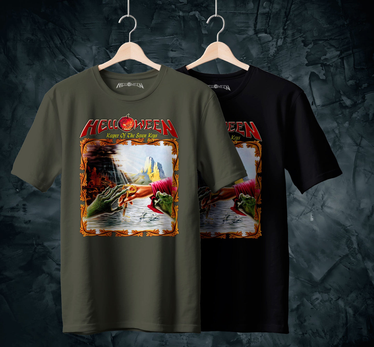 Helloween - Keeper Of The Seven Keys PT2 Color:Verde Olivo