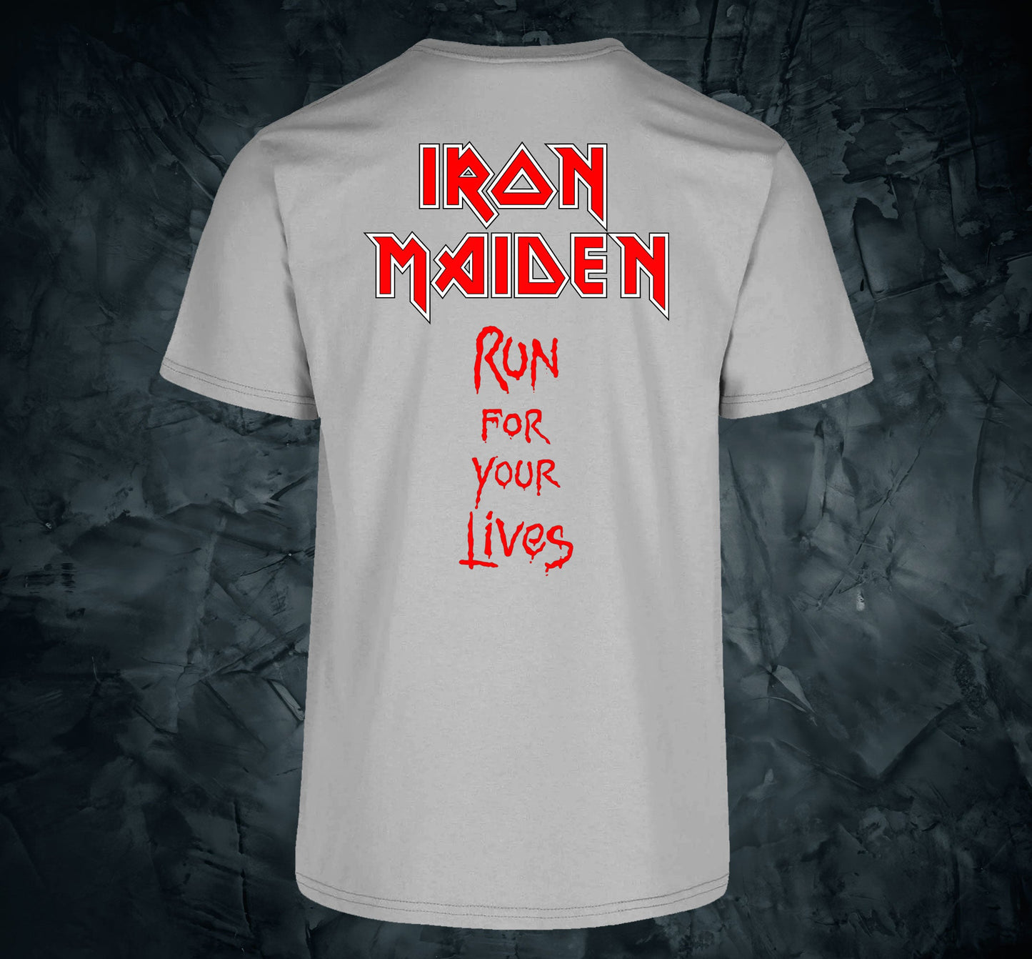 Iron Maiden - Run For Your Lives Color:Plata