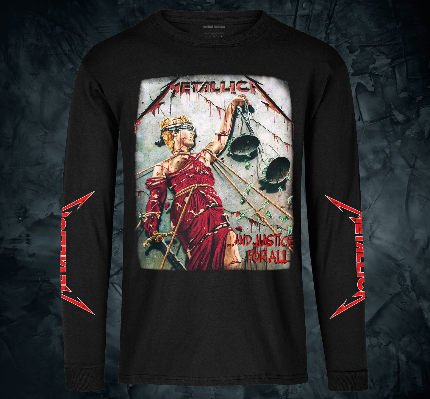 Metallica - ...And Justice For All Color:Negro