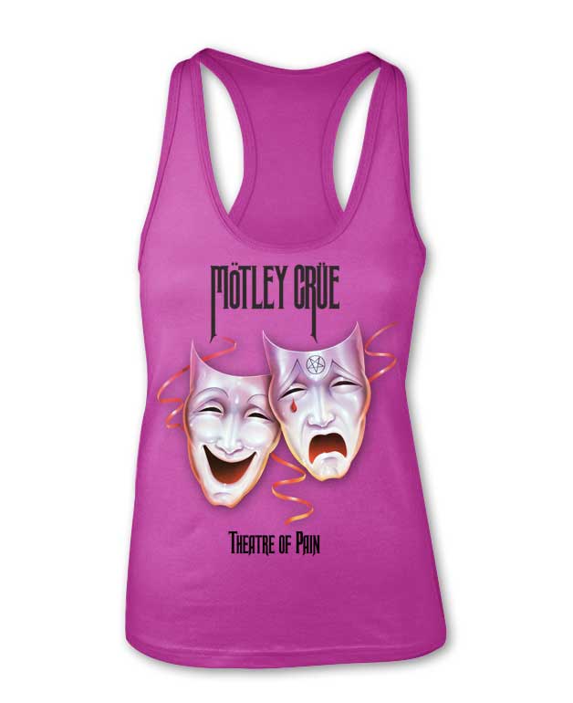 Motley Crüe - Theatre Of Pain Color:Fiusha