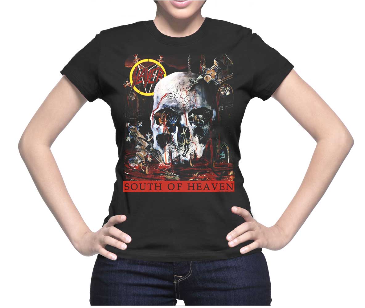 Slayer - South Of Heaven Color:Negro
