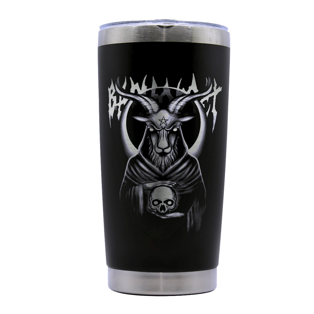 Baphomet y Cráneo