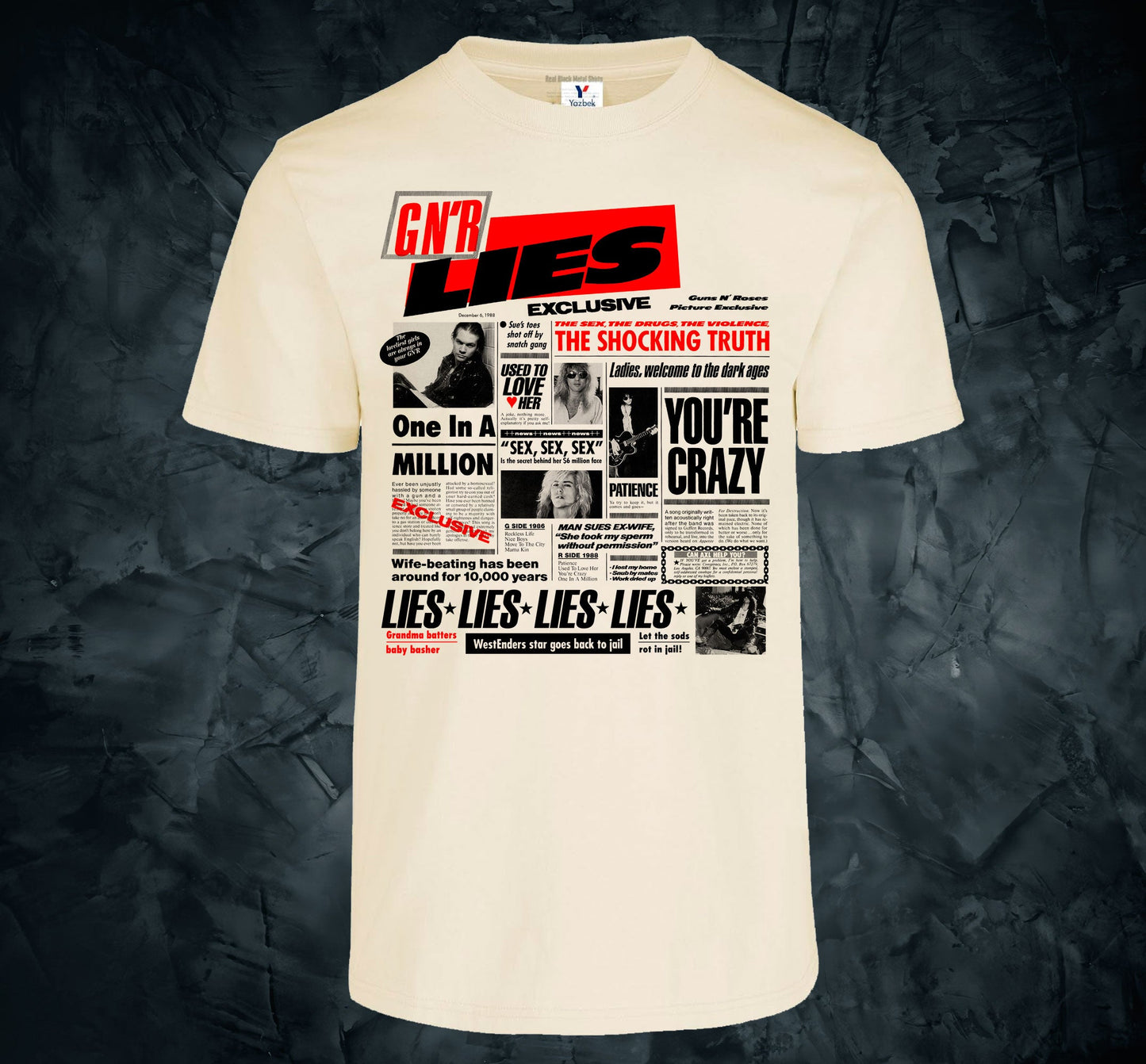 Guns N´roses - Lies      Color:Arena