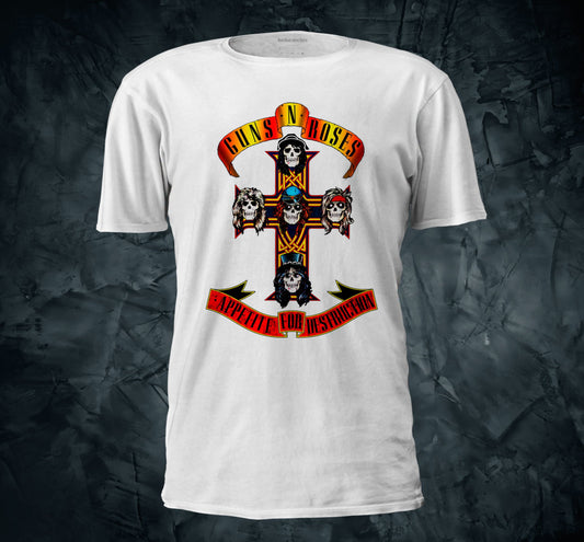 Guns N´Roses - Appetite For Destruction   Color:Blanco