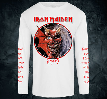 Iron Maiden - Purgatory    Color: Blanco