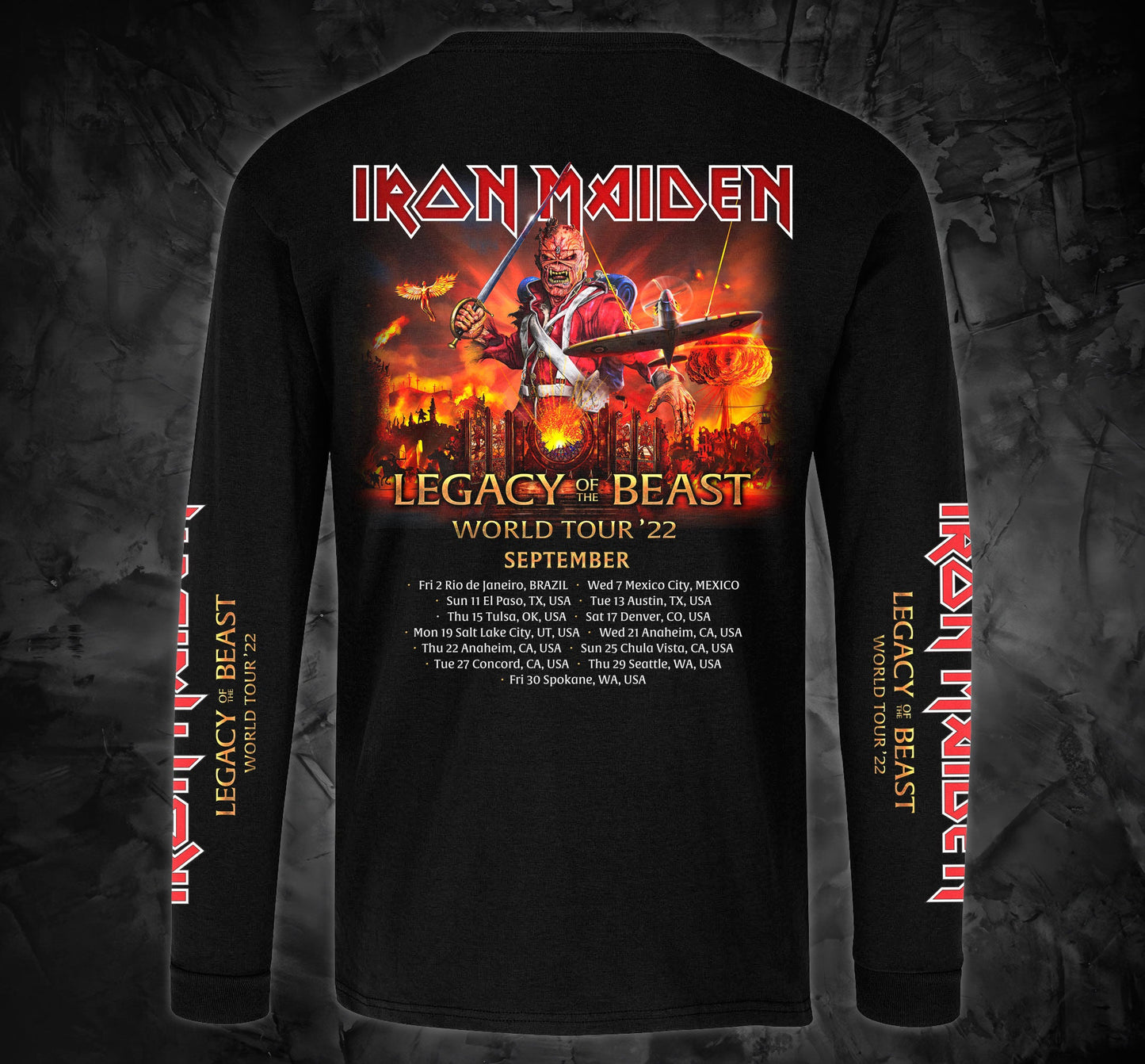 Iron Maiden - Legacy Of The Beast Tour 22