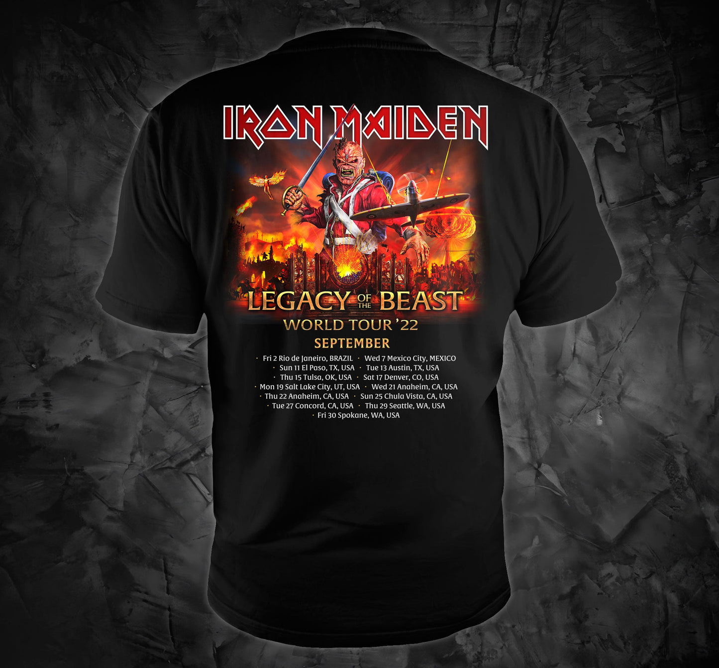 Iron Maiden - Legacy Of The Beast Tour 22