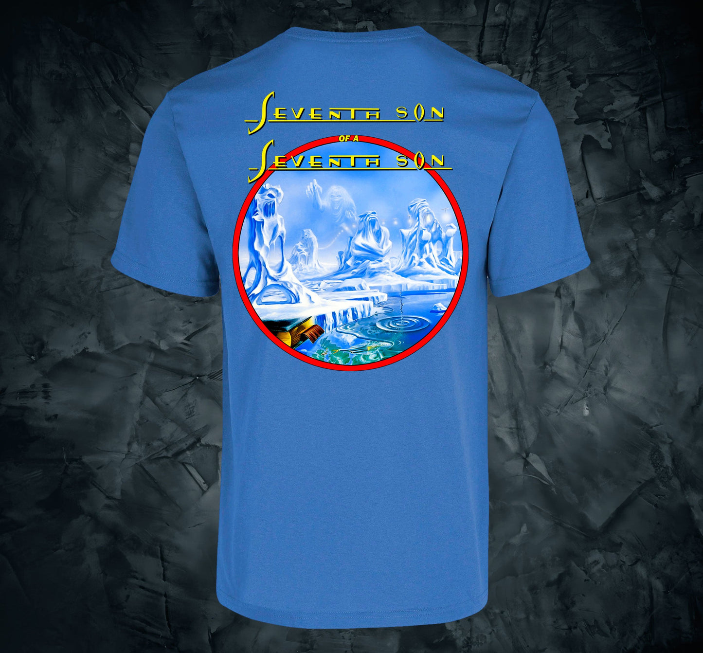 Iron Maiden - Seventh Son Of A Seventh Son          Color:Azul Celeste