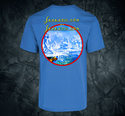 Iron Maiden - Seventh Son Of A Seventh Son          Color:Azul Celeste