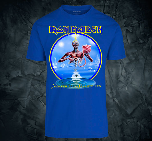 Iron Maiden - Seventh Son Of A Seventh Son          Color:Azul Royal