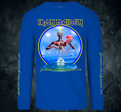 Iron Maiden - Seventh Son Of A Seventh Son          Color:Azul Royal