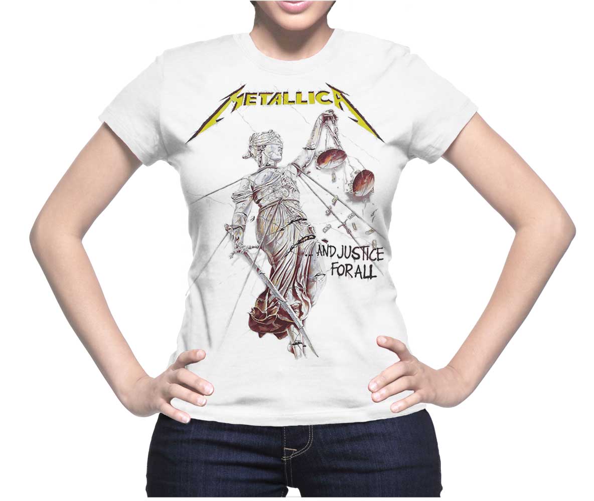 Metallica - ...And Justice For All      Color:Blanco