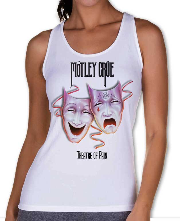 Motley Crüe - Theatre Of Pain  Color: Blanco      Clave:M-11-6