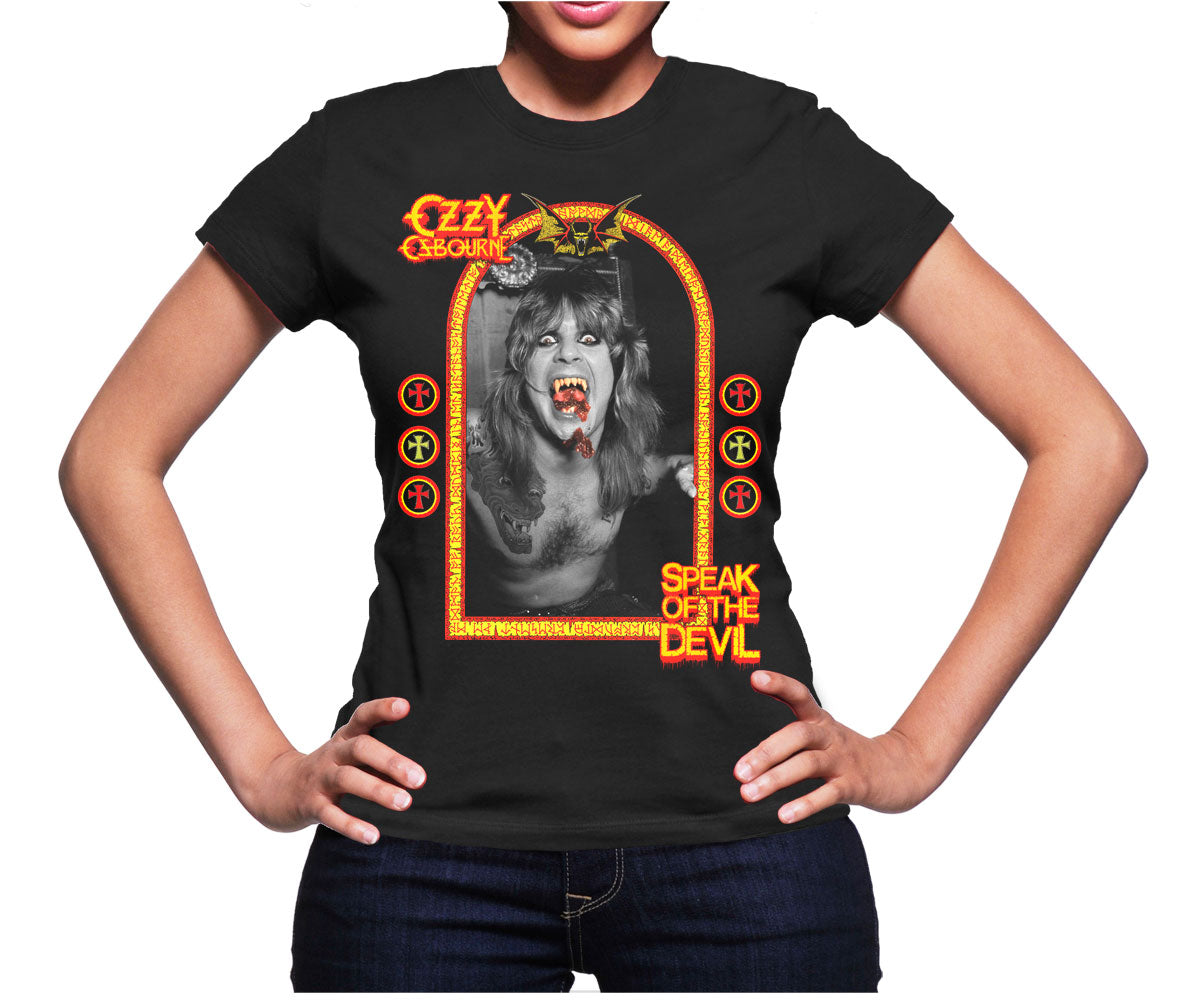 Ozzy Osbourne - Speak Of The Devil          Color:Negro