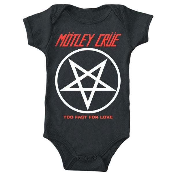 Motley Crüe - Too Fast For Love  Color:Negro  Clave:M-11-4