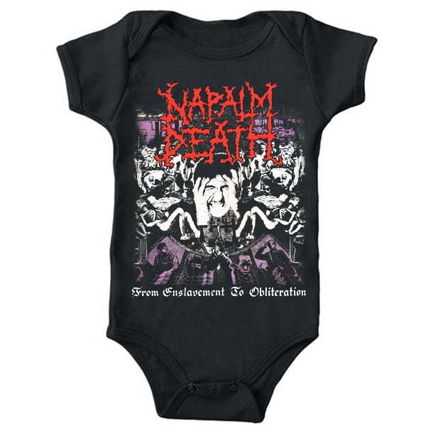 Napalm Death - From Enslavement To Obliteration  Color:Negro  Clave:N-8-1